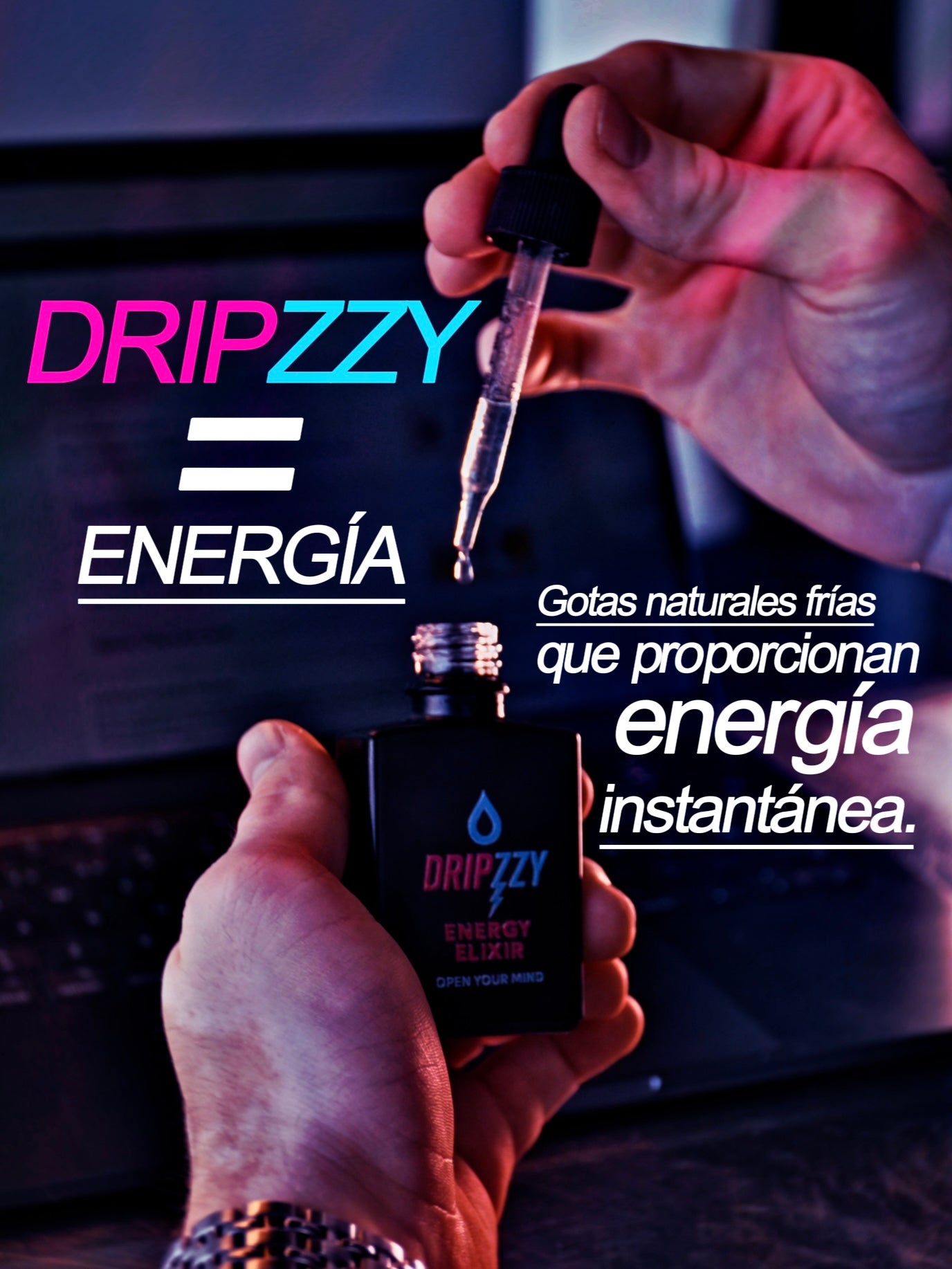 DRIPZZY – tus gotas energéticas naturales.