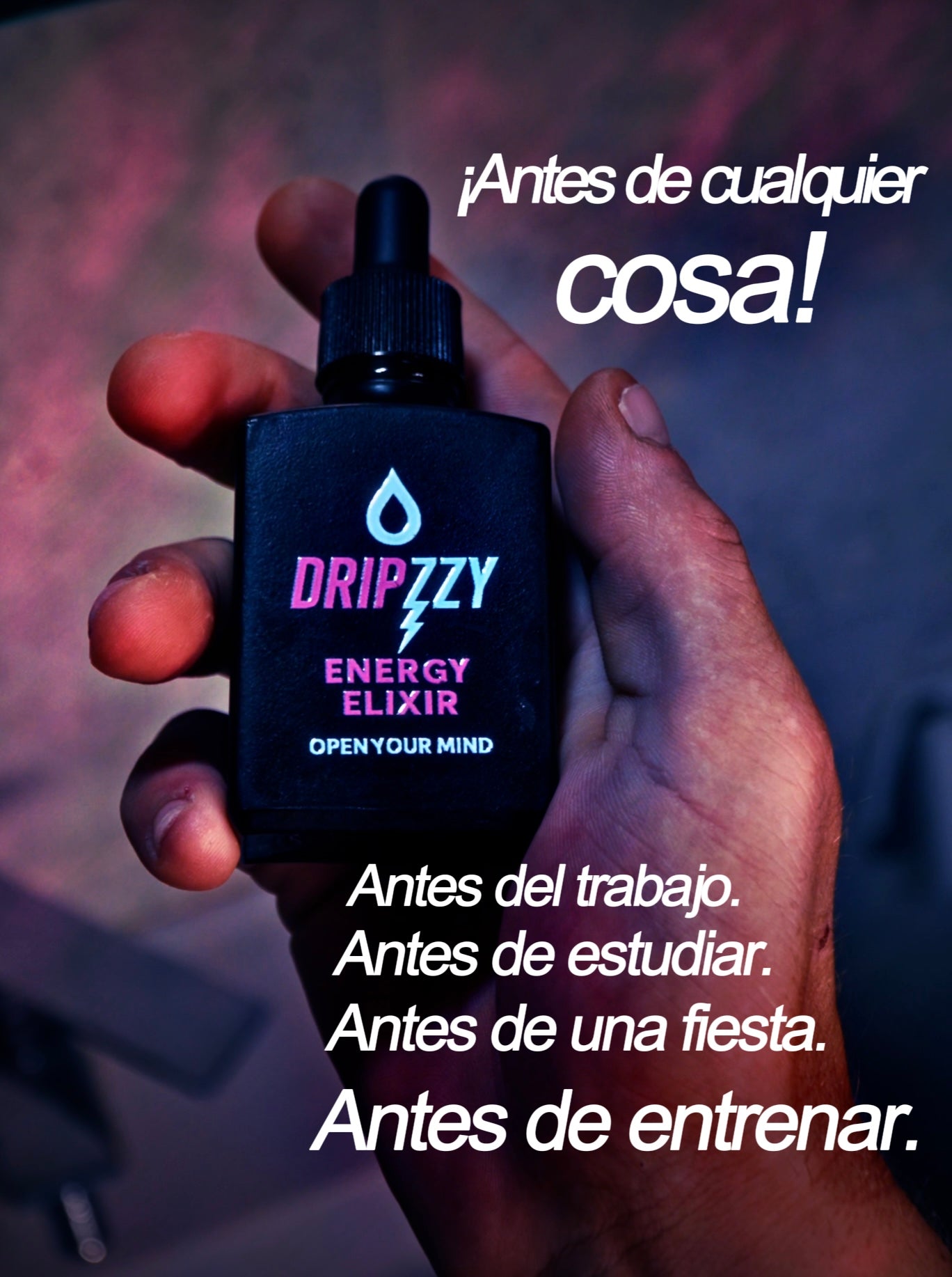 DRIPZZY – tus gotas energéticas naturales.